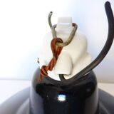 Industrial pendant light in enamelled sheet metal 2106159