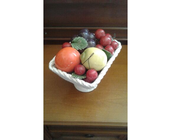 Barbotine et ses fruits colorés