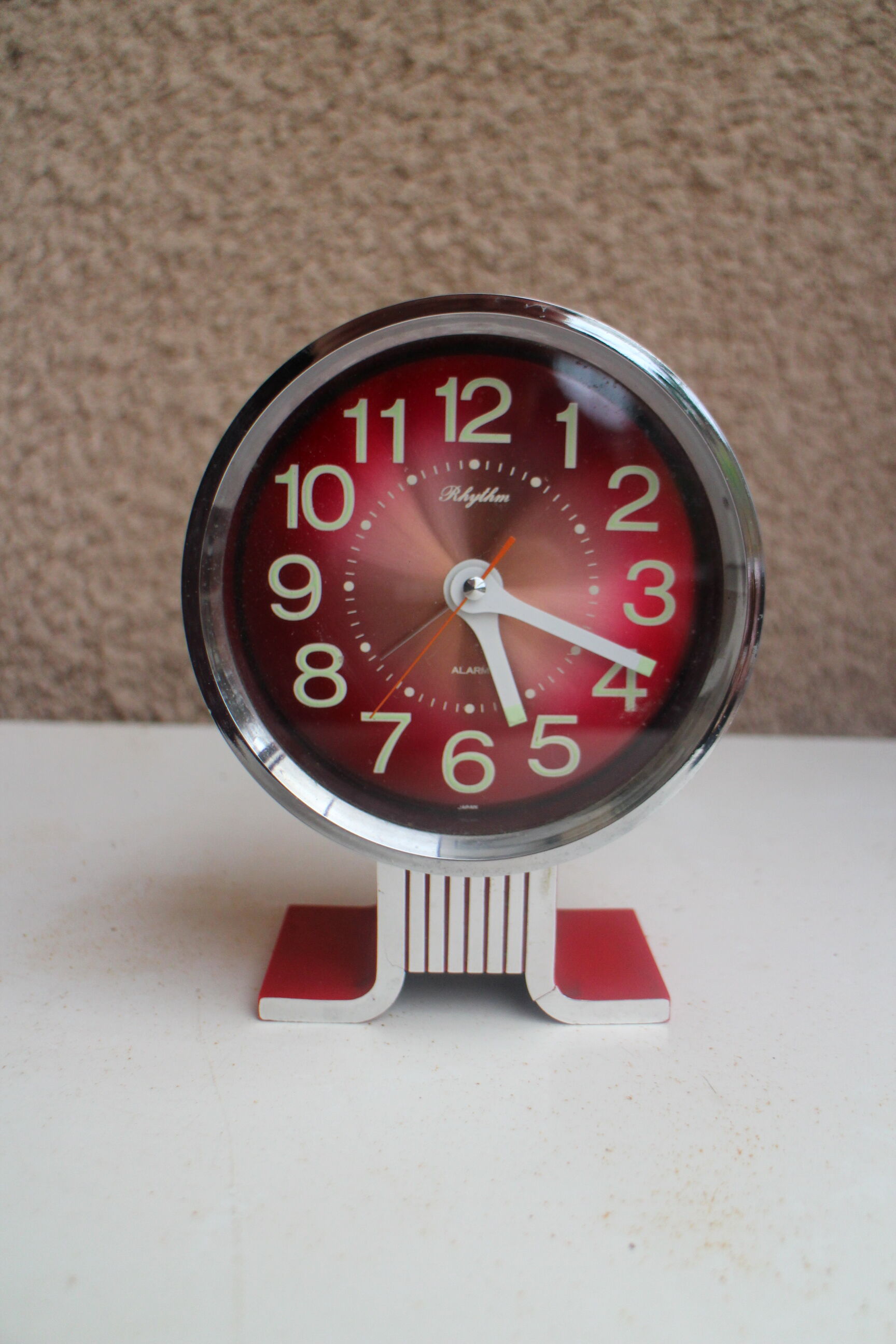 Réveil space age " Rhythm alarm Japan " 1970