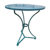 Green garden table