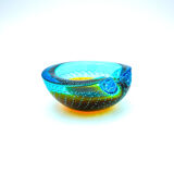 Murano pocket bowl "Sommerso Bullicante" – Galliano Ferro