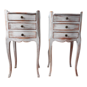 Paire de tables de chevet