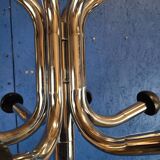 Vintage chrome parrot coat rack