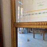 Trumeau old gilded mirror