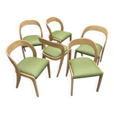 6 Baumann chairs, model Gondole