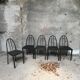 5 chairs, Potez, Bauhaus, France