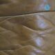 Sofa 3 places leather Tan