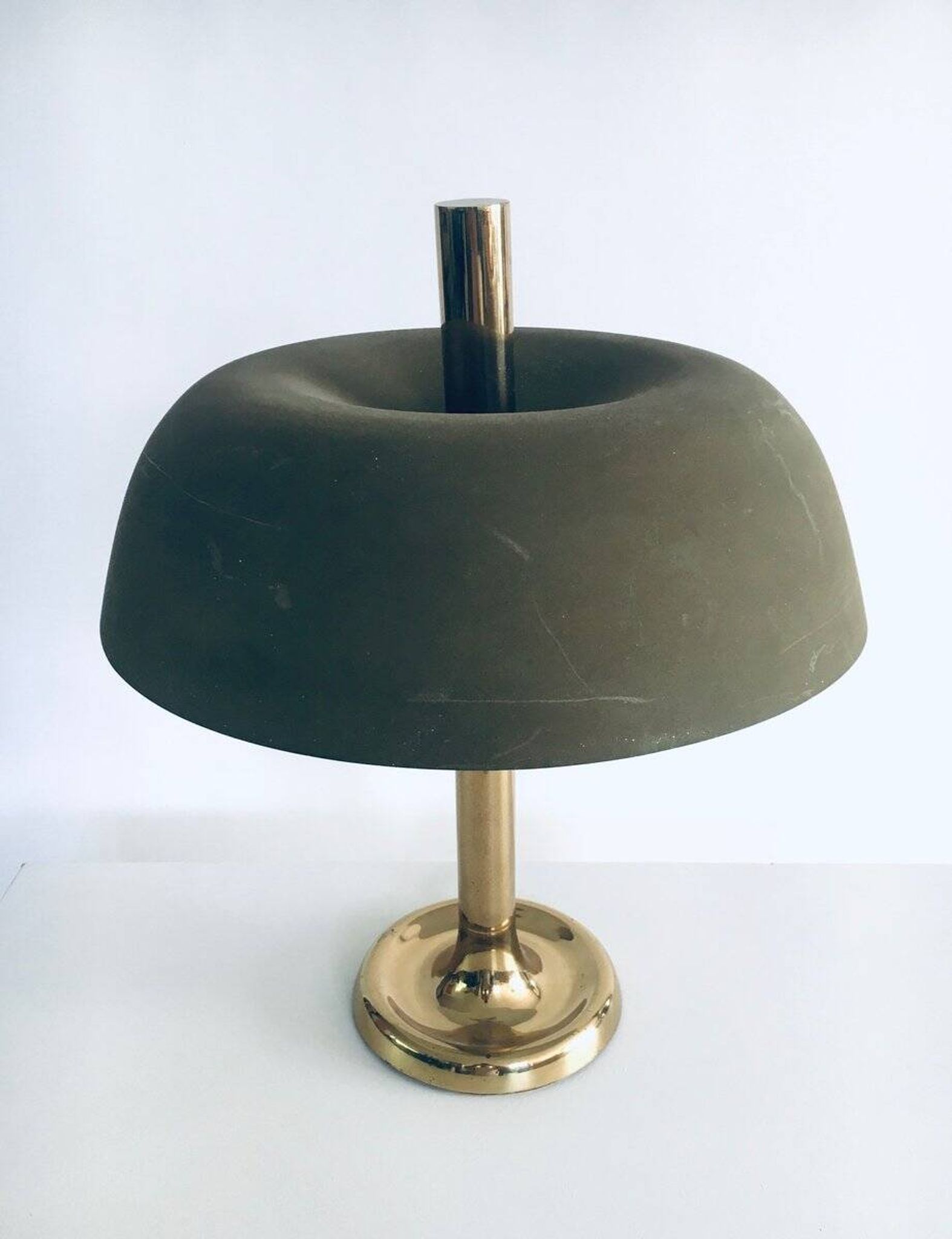Midcentury Modern Mushroom Table Lamp by Egon Hillebrand, 1970s