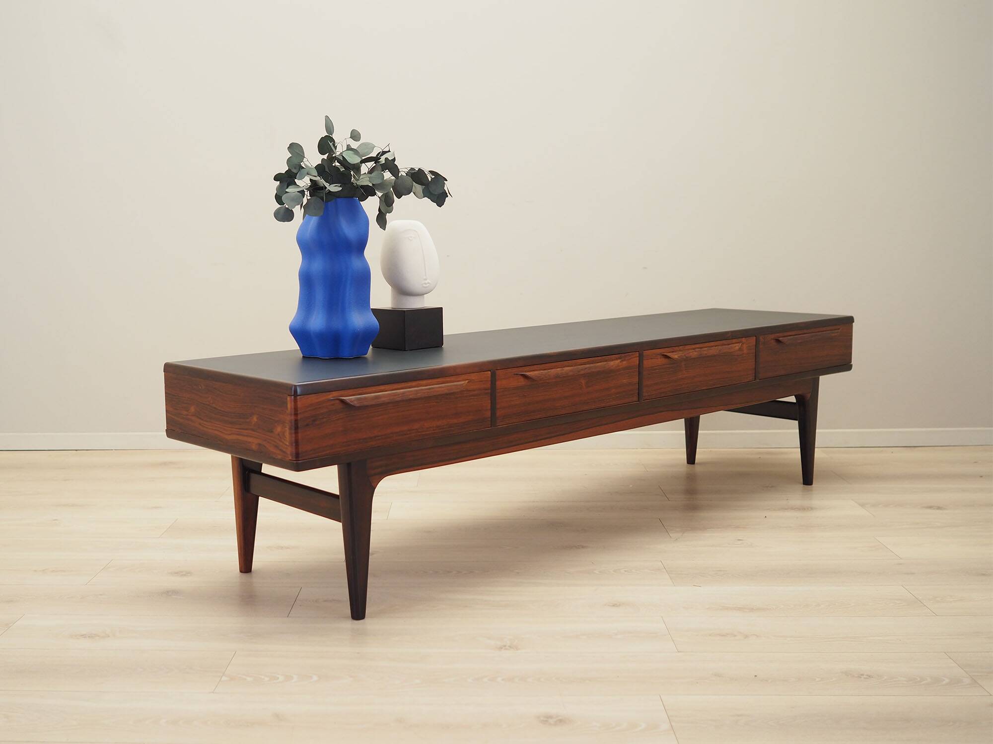 Rosewood lowboard, Danish design, 1970s, production: Denmark