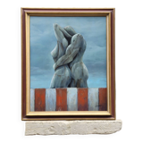 Couple embracing