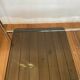 Design coffee table in chrome and smoked glass 60s-70s