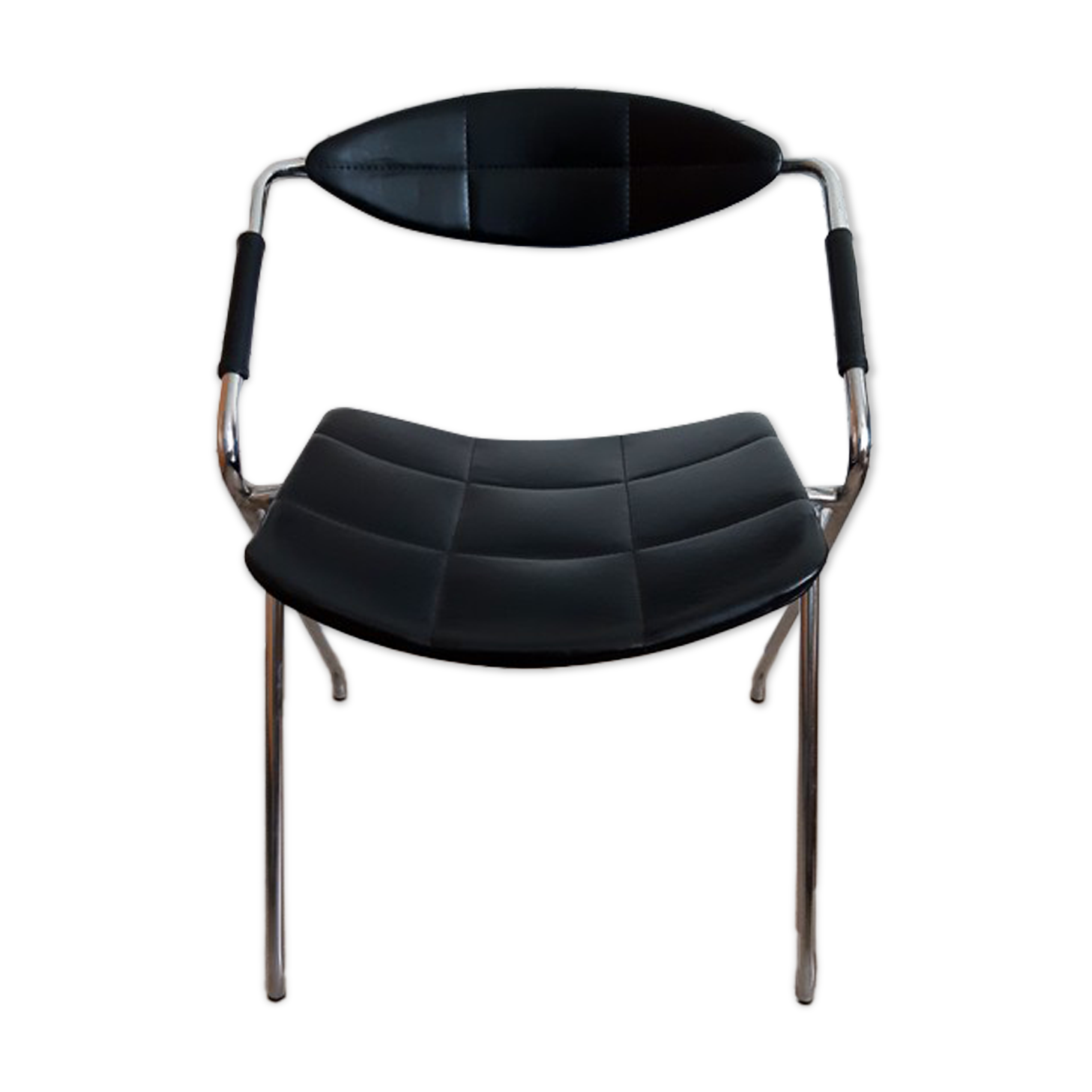“Rugby” model armchair, Gilbert Steiner design, 1960s