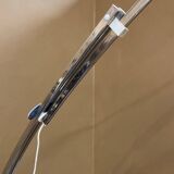 Vintage Reggiani telescopic floor lamp in chromed metal, 1970