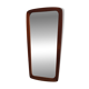 1960s Danish solid teak mirror by Johansens Spejle Kobenhavn
