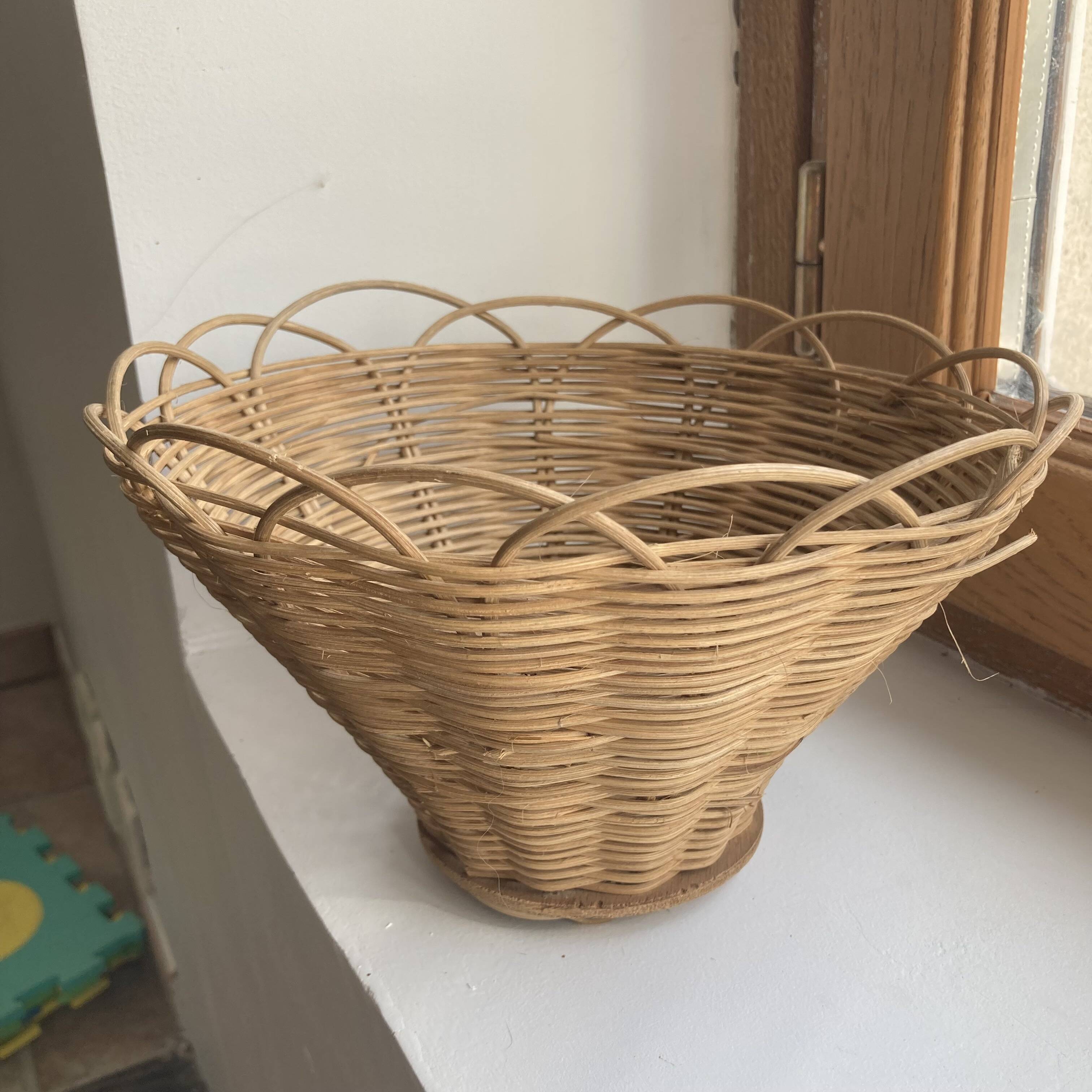 Basket - vintage wicker basket