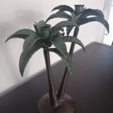 Art Deco palm candlestick