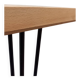 Console bois massif
