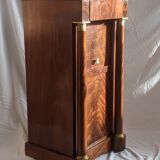 Period bedside empire mahogany .