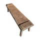 Bench in old teak
