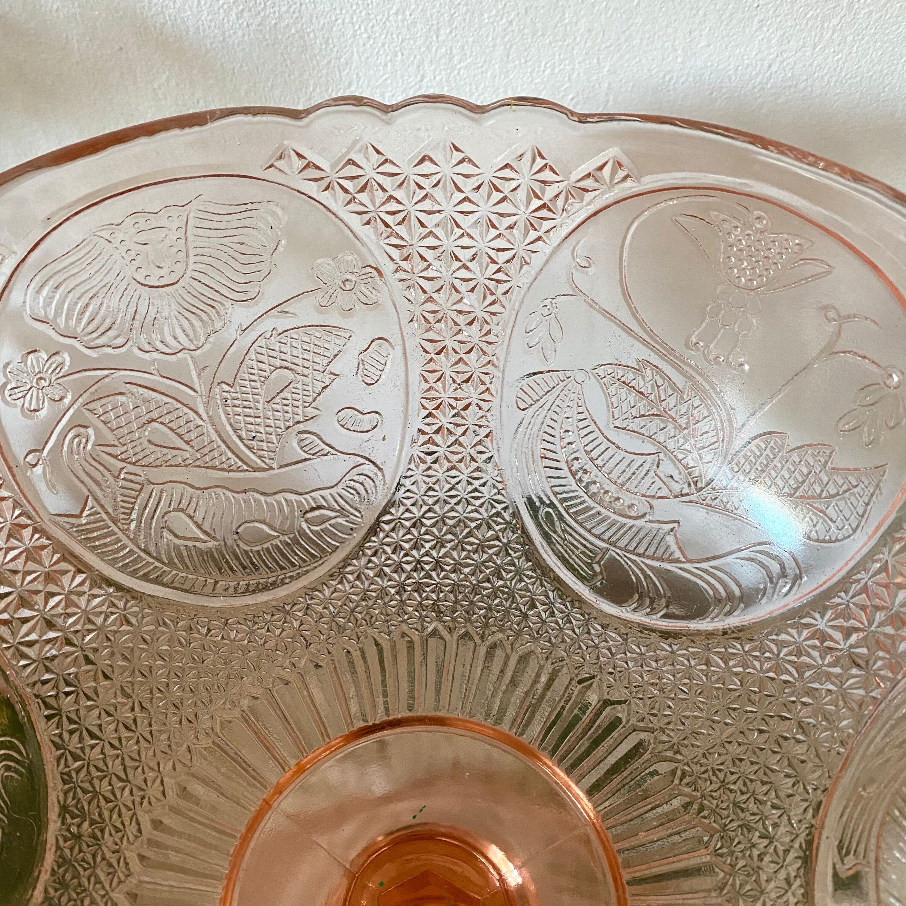 Glass fruit cup