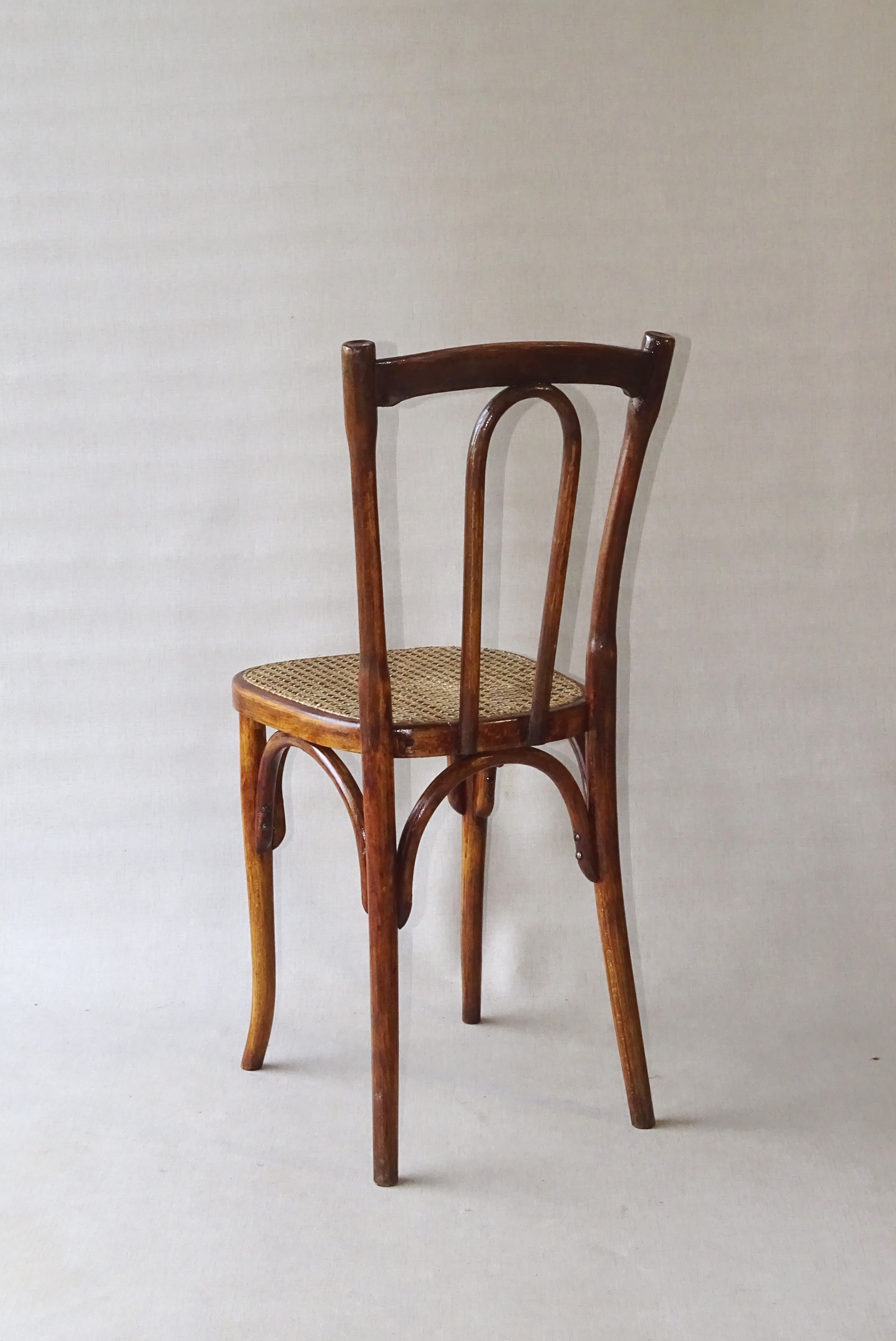 Set of 2 chairs bistrot type 56 circa 1925