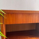 Bedside table vintage feet compass