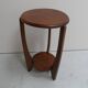 Art Deco oak sidetable