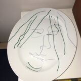 Flat face in Pocelaine from Limoges