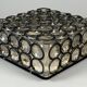 60s 70s Ceiling Lamp Plafoniere Glashütte Limburg Germany Glass & Metal