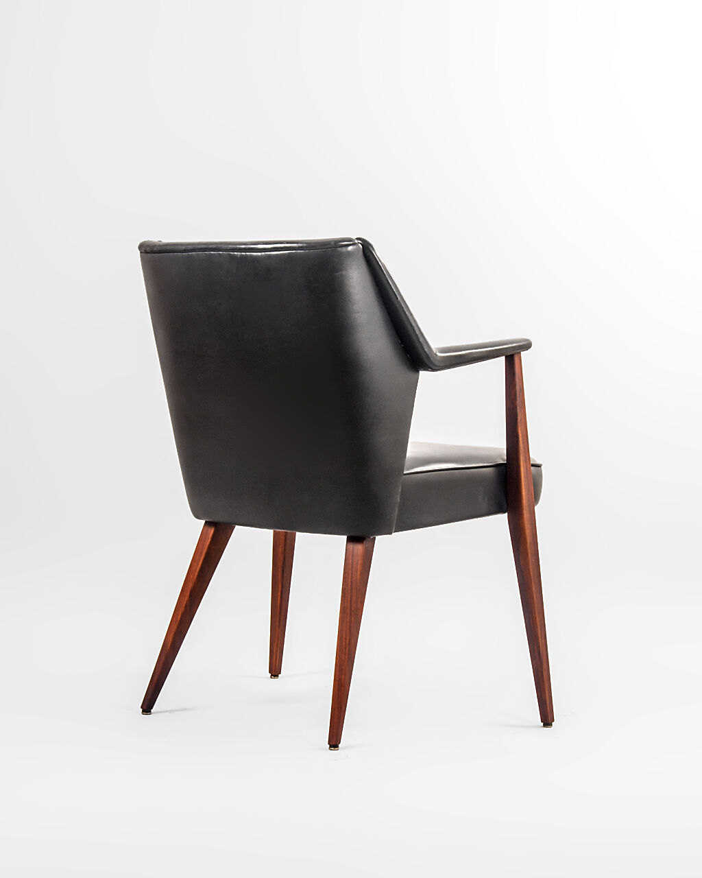 Mid century teak armchair