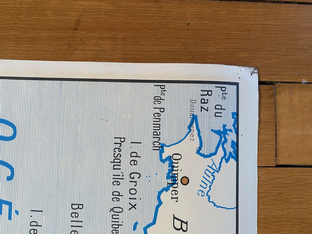 Rossignol school map France Atlantic coast