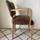 Bridge armchair fully restored