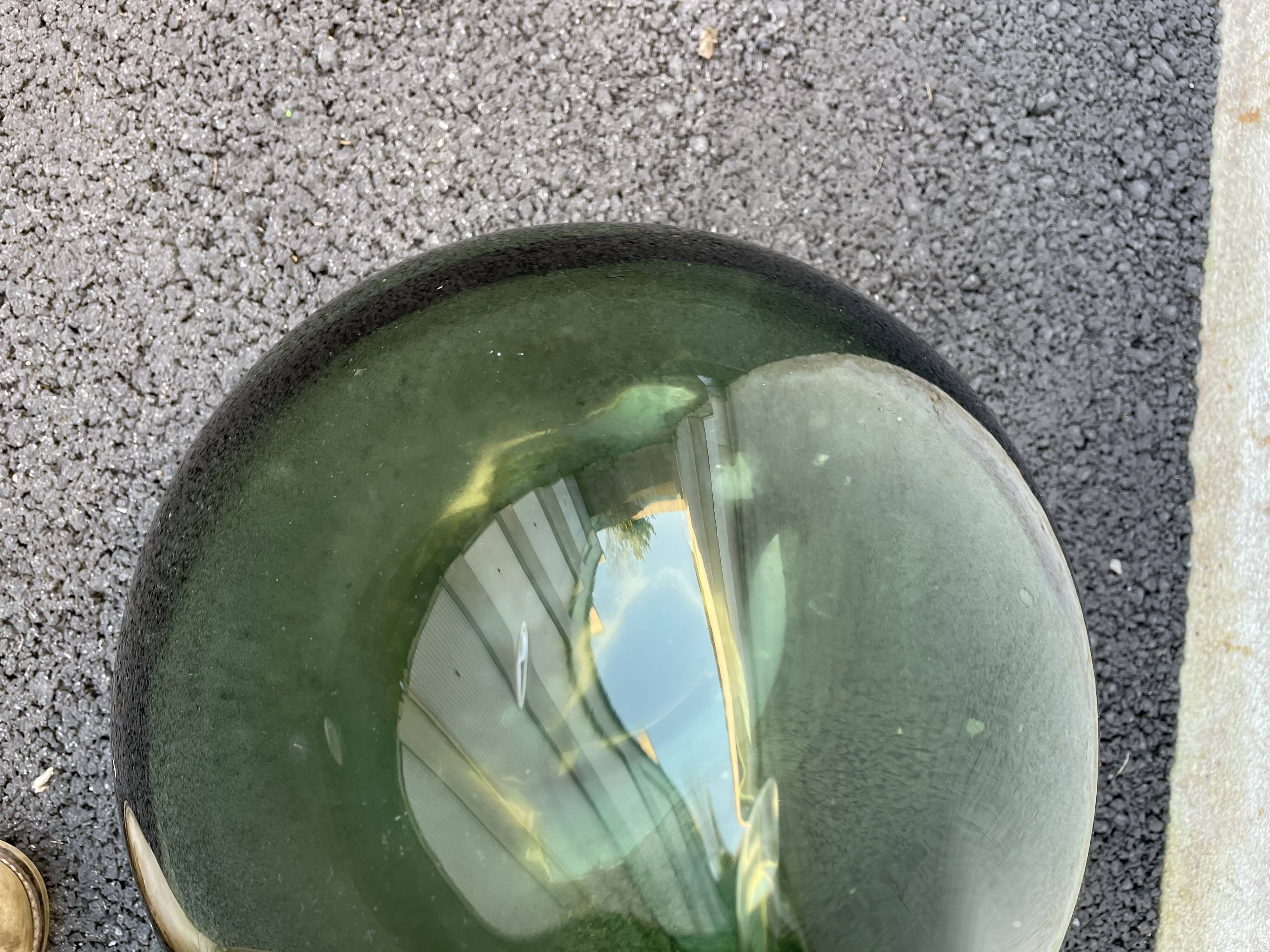 Demijohn blown green 25L