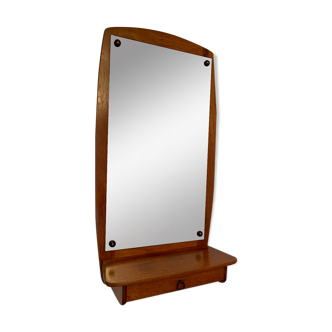 Mirror, Denmark, 1960s 42x77cm