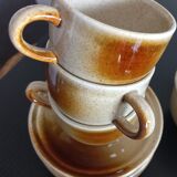 Service à café en grès
