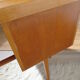 Vintage desk Ekawerk compass feet 50s