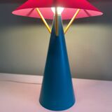 Lampe vintage colorée