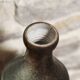Large enamelled ceramic bottle by Michel Woop in Grimaud