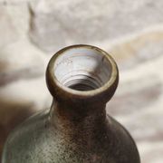 Grande bouteille en céramique émaillé par Michel Woop à Grimaud