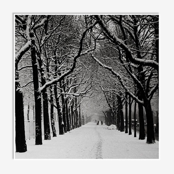 Paris sous la neige, vers 1940