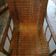 Vintage rattan / osier armchair
