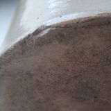 Old glazed sandstone pot