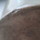 Old glazed sandstone pot