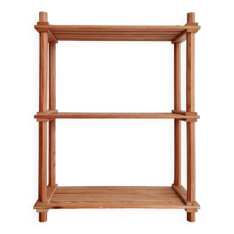 Wooden shelf - wooden bookcase