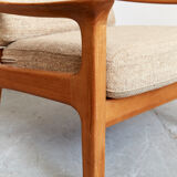 Juul Kristensen Highback Chair & Holstebro Ottoman