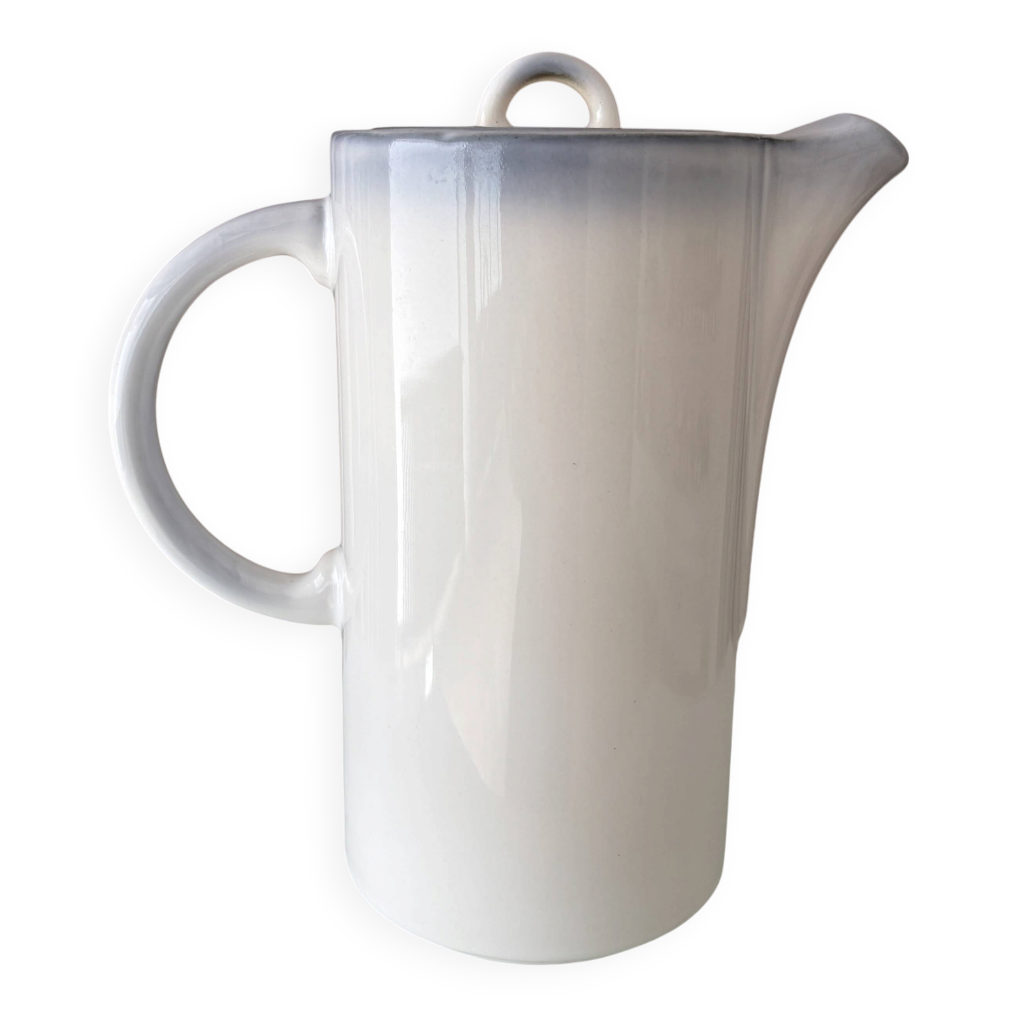 Cafetière / théière vintage Salins-les-Bains – céramique française
