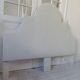 160 headboard upholstered in off-white bouclé fabric