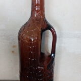 Bouteille à anse verre ambré
