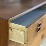 Scandinavian teak chest of drawers