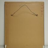 Painting / Beautiful Watercolor signed L. FISCHER 8.89, landscape on the banks of the river